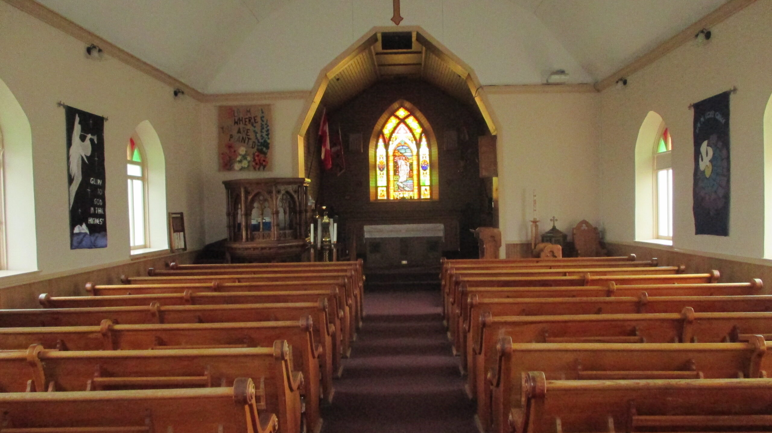 Inside Church of the Ascension